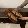 Zapatos Planos Retro Franceses Maillard para Mujer 2025 Nuevo Estilo, Suaves y No Cansan, Suela Suave, Zapatos Mary Jane de Una Correa