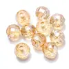 Colgante de perfume para coche de globo de 14 mm con agujero grande de 96 caras, accesorio para diadema, cuentas de cristal para pulsera DIY, venta al por mayor del fabricante
