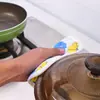 Luvas de Isolamento para Forno de Micro-ondas Conjunto de Duas Peças para Cozinha Assando Espessadas Resistentes a Altas Temperaturas Prova de Calor e Anti-Queimadura Luvas de Isolamento Almofadas