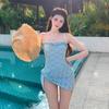 Traje de baño para mujer 2025 Transfronterizo Nuevo Estilo Traje de baño Bikini Dulce Chica Vacaciones en Spa Pequeño Floral Traje de baño