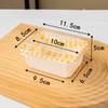 Caja de Pastel Tiramisú Cuadrada de Celebridad Cibernética Estilo Ins Cuadros Vintage Caja Bento para Sándwich Empaque de Postre