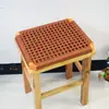 Cojín para asiento de empleado de fábrica de ropa de verano, cojín de plástico transpirable para asiento de silla y banco de estudiante para todas las estaciones