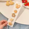 Pinzas para el pelo súper lindas de tela para niñas, Pinzas para el pelo de bebé que no dañan el cabello, Pinzas laterales y para el flequillo de niños, Pinzas de pico de pato