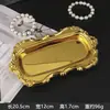 Novo Prato para Bolo, Suporte de Vela para Aromaterapia, Bandeja, Prato para Lanches Doces, Cosméticos, Prato de Armazenamento para Joias