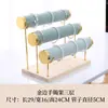 Soporte Sencillo para Pulseras de Joyería Dorado de Tres Niveles Soporte de Exhibición para Pulseras de Reloj Soporte para Pulseras Adorno de Mostrador Soporte de Exhibición