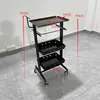 Novo Carrinho de Cabeleireiro, Carrinho de Ferramentas para Salão de Beleza, Carrinho de Cabeleireiro Multifuncional, Carrinho para Permanente e Coloração de Barbearia, Carrinho de Armazenamento