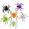 Araña Pequeña 2022 Nuevo Color Falso Halloween Rayado Navidad Dibujos Animados Juguete 2-3cm