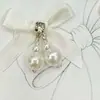 Moños de perlas cosidos a mano Accesorios DIY para zapatos, calcetines, ropa de muñecas, materiales decorativos, accesorios para el cabello, bolsos, moños creativos