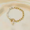Pulsera Más Vendida 1Qiyun Joyería Moda Europea y Americana Pulsera de Acero de Titanio Lujo Ligero Estilo Nicho Accesorio de Alta Gama