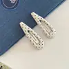 Pinza para el pelo con puntos blancos y negros estilo coreano Pinza para el pelo Accesorios para el pelo Tocado Elegante Pinza Lateral Pinza para mechones rotos Nuevo estilo 2025