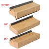 Lima Biseladora de Filamento para Guitarra de Ángulo de 35°/90° Multifuncional Lima de Filamento Lima de Corona (con Radio)