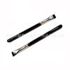 Pincel Delineador Hoja Plana Cabeza Plana Biselado Barrido de Cejas Un Paquete Doble Propósito Pincel para Cejas Herramientas de Maquillaje para Ojos Venta al por Mayor por Lotes