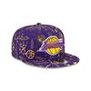 Gorra de Hip-Hop de los Lakers Estampada Personalizada 2022 Visera Ala Ancha Sombrero Bordado de Boutique Sombrero con Visera Ancha
