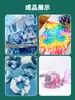 Tela Especial para Pintura Tie-Dye, Kit de Materiales de Manualidades DIY para Niños, Juego de Herramientas para Teñir Toallas Cuadradas de Jardín de Infancia, Escuela Primaria