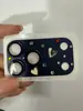 Adecuado para Apple 18ProMax, armadura metálica de diamante colorido en forma de corazón hecha a mano, protector de lente iPhone17promax de cobertura total