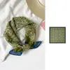Bufanda Cuadrada de Algodón y Seda 55 Patrón Cachemir Flor de Anacardo Pañuelo para la Cabeza Elegante Transpirable Bufanda de Seda Corbata de Bufanda Decoración Bufanda para el Cuello