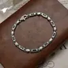 Yuhong Heavy Industry Collar de Piedra Estilo Turco Patrón de Hierba Tang Ancho 5mm Nuevo Para Hombres y Mujeres Generoso Salida de Fábrica