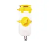 Bebedouro Automático para Pets Pendurado, Bebedouro de Grande Capacidade para Pets com Torneira de Aço Inoxidável, Fonte de Água para Cães e Gatos de Montar na Parede para Pets de Todos os Tamanhos, Fácil de Instalar