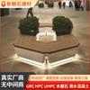 Ventas Directas de Fábrica Arte Hormigón Árbol Piscina Exterior Jardín Paisaje Exhibición Hormigón Grc Flor Piscina Taburete Asiento