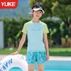 Traje de Baño para Niños Niños 2025 Nuevo Verano Traje de Baño Dividido Mediano y Grande Niños Juvenil Traje de Baño Set Equipo