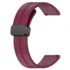Adecuado para correa de hebilla magnética para Xiaomi Watch S5, Correa de silicona con hebilla plegable magnética para la serie Xiaomi Watch S