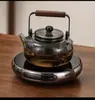Estufa Eléctrica de Cerámica de Aleación de Gama Alta 1300W Aislamiento Térmico Doméstico Mini Estufa Ultradelgada Cafetera Automática para Té