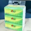 Papel de Seda Sincero 100 Folhas Toalhas de Papel Espessadas Papel Higiênico Guardanapos Lenços Faciais Acessíveis para Uso Doméstico Pacote Econômico