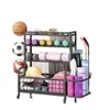 Cesta de Almacenamiento para Esterilla de Yoga con Ruedas Artículos Deportivos para el Hogar Eje de Espuma para Mancuernas Artefacto de Acabado Estante de Almacenamiento para Equipo de Fitness