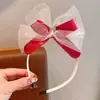 Tocado de Corona Estilo Princesa con Lazo de Malla, Diadema de Perlas, Encaje Fruncido, Diadema Bordada, Pasador, Accesorio para el Cabello