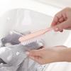 Cepillo para zapatos multifuncional de limpieza del hogar de pelo suave no daña los zapatos nano para lavar zapatos mango largo eliminación de polvo cepillo para ropa cepillo duro de plástico