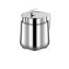 Olla para filtro de aceite para uso en la cocina, olla de acero inoxidable para aceite doméstico con filtro, recipiente para drenar y almacenar residuos de aceite, botella de aceite que evita que el aceite gotee