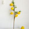Ins Flor Artificial 5 Frutas Limón Árbol de Frutas Adornos para Sala de Estar del Hogar Flor Artificial Decorativa Tienda de Ropa Sala Modelo Accesorios para Fotos