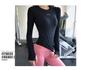 Tops Deportivos para Mujer en Otoño e Invierno, Sexy Elástico Ajustados de Manga Larga Ropa Profesional para Fitness, Correr, Entrenamiento, Yoga