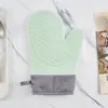 Guantes para Horno, Aislantes del Calor, Resistentes a Altas Temperaturas, Cocina Microondas Horneado Silicona, Engrosados, Antiescaldaduras, Resistentes al Calor, Antideslizantes, Resistentes al Vapor
