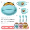 Xiao Jian Vajilla Antibacteriana para Bebé de 6 Piezas Dinosaurio Cangrejo Plato de Cena para Niños Jardín de Infancia Plato de Cena Pingüino