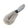 Escova Reta para Carro Escova de Roda Ferramenta de Lavagem de Carro Escova de Pneu Cabelo Macio Limpeza Pequena Escova Limpeza de Rodas de Carro Suprimentos de Limpeza