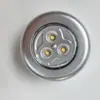 Luz de Emergência de Parede, Luz Noturna de Armário, Luz Tátil de Toque 3 LEDs, Luz de Emergência para Porta-Malas de Carro, Luminária Redonda de Mesa de Cabeceira