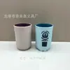 Taza de Enjuague Bucal Publicitaria Personalizada Taza Simple para Cepillo de Dientes para el Hogar Taza de Lavado de Plástico Creativa Logo Imprimible