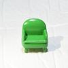 Accesorios de pegatinas para notas de refrigerador de utilería para fotografía de sofás pequeños creativos, sofá de simulación lindo, pegatinas de resina para refrigerador de sofá
