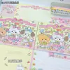 Cuaderno de Página de Color Mary Kitty de Dibujos Animados, Layout Plano, Tamaño B5, de Alto Valor para Estudiantes, Notas Simples, Diario, Planificador