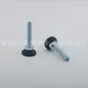 Tornillo de Cabeza de Gancho para Ajuste de Muebles Pequeños Socket de Soporte Fijo Pie de Soporte Pie de Ajuste de Nylon Almohadilla de Pie
