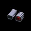 Conector macho y hembra impermeable para faros antiniebla DJ7024-2.2-11/21 6195-0006 6195-0003