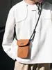 Bolso cruzado ligero para teléfono móvil de nicho para ocio transfronterizo 2025 nuevo para parejas todo a juego bandolera pequeña importación