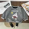 Camiseta térmica de manga larga para niños, capa base para niños pequeños y niños pequeños, jersey acanalado para primavera, otoño e invierno, Ropa exterior para niños