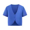 Atacado transfronteiriço de roupas femininas: Estilo europeu e americano 2026 verão novas moda versátil malhas e cardigans de tricô casuais