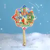 Imán de Nevera de Molino de Viento Giratorio de Metal de Pekín Harbin Souvenir Magnético de Hito de Ciudad Regalo de Viaje