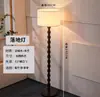 Objeto inusual lámpara de pie de hierro simple sala de estar dormitorio mesita de noche lámpara de mesa de pie iluminación decorativa tela