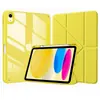Funda Protectora para Tableta iPad Décima Generación, Plegable en Y, Dos en Uno, Funda Protectora Acrílica con Ranura para Lápiz, Anti-Doblado, Anti-Caídas, Anti-Presión