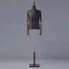 Maniquí de cuerpo entero para exhibición de ropa de hombre, maniquí de tienda de ropa, maniquí de medio cuerpo, soporte para maniquí de traje, ropa formal, soporte para escaparate