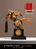Nuevos Adornos de Caqui Estilo Chino, Calabazas, Regalos de Mudanza para Sala de Estar, Decoraciones, Regalos de Inauguración